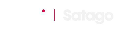 Nuvei Satago White Lockup Logos